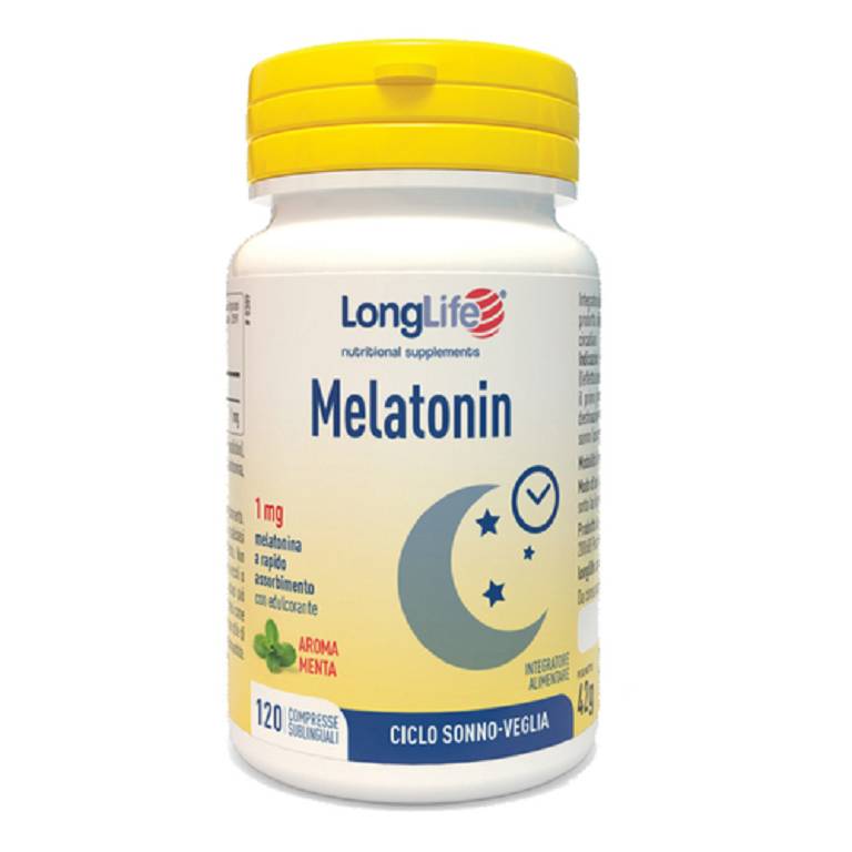 LONGLIFE MELATONIN 1MG 120CPR