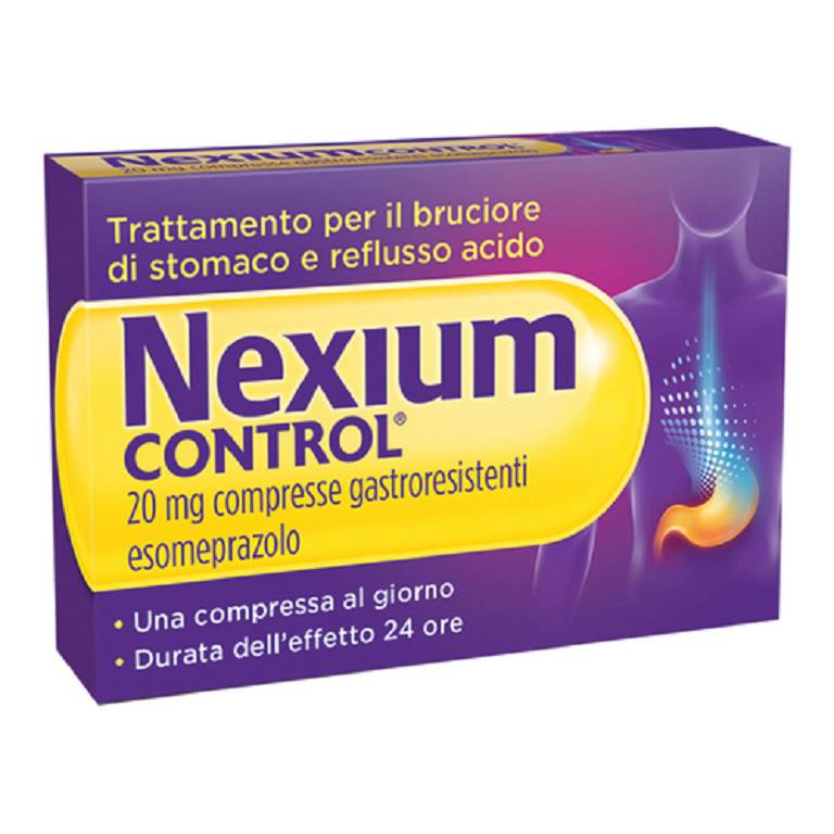 NEXIUM CONTROL*7CPR GASTR 20MG