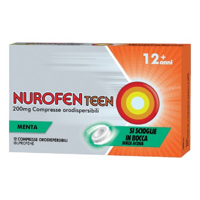 NUROFENTEEN*12CPR OROD 200MG M